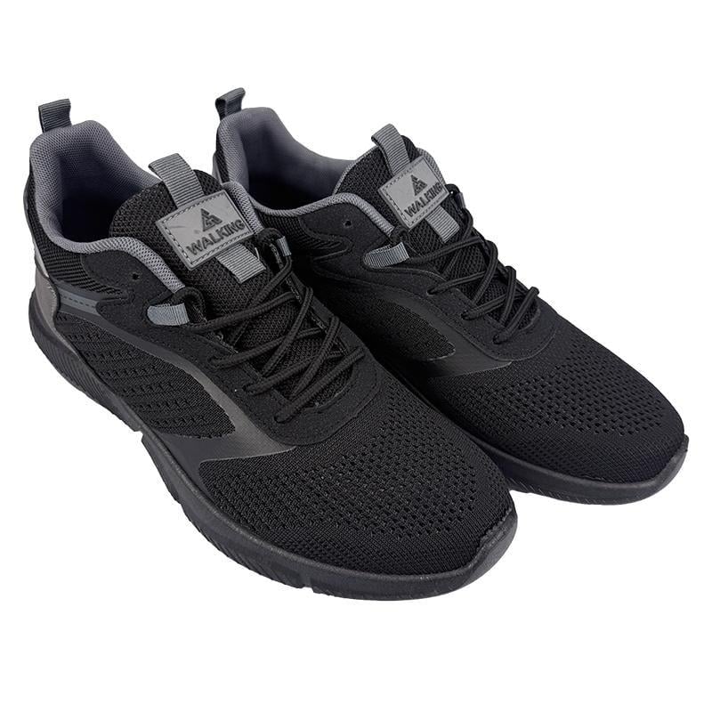 Кроссовки мужские текстильные 10031-1 p. 44 28-28,5 см Черный