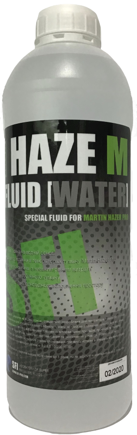 Жидкость для генераторов тумана Haze M Fluid Water 1 л (3014308786)