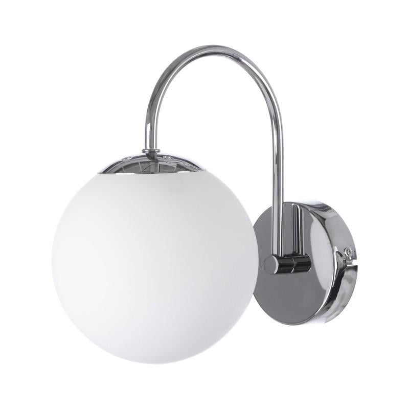 Бра настенный накладной шар Brille BL-319W/1 E27 WH 26-311