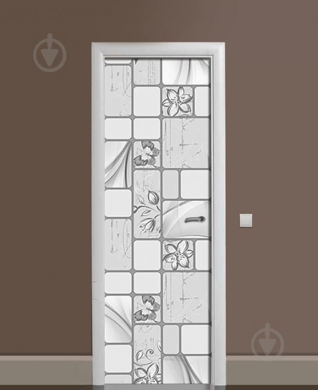 Наклейка на дверь Zatarga «Мраморное панно» 650х2000 мм виниловая 3Д наклейка декор самоклеящаяся Наклейка на дверь Zatarga «Мраморное панно» 650х2000 мм виниловая 3Д наклейка декор самоклеящаяся