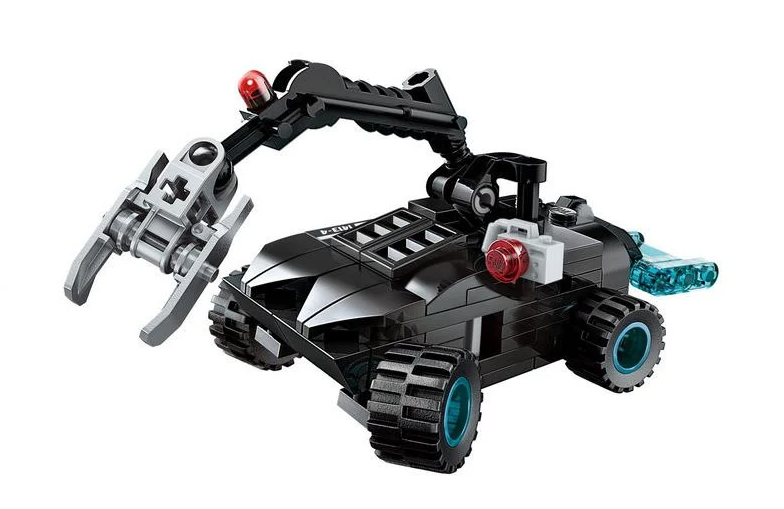 Конструктор Qman Транспорт с оружием 105 дет.