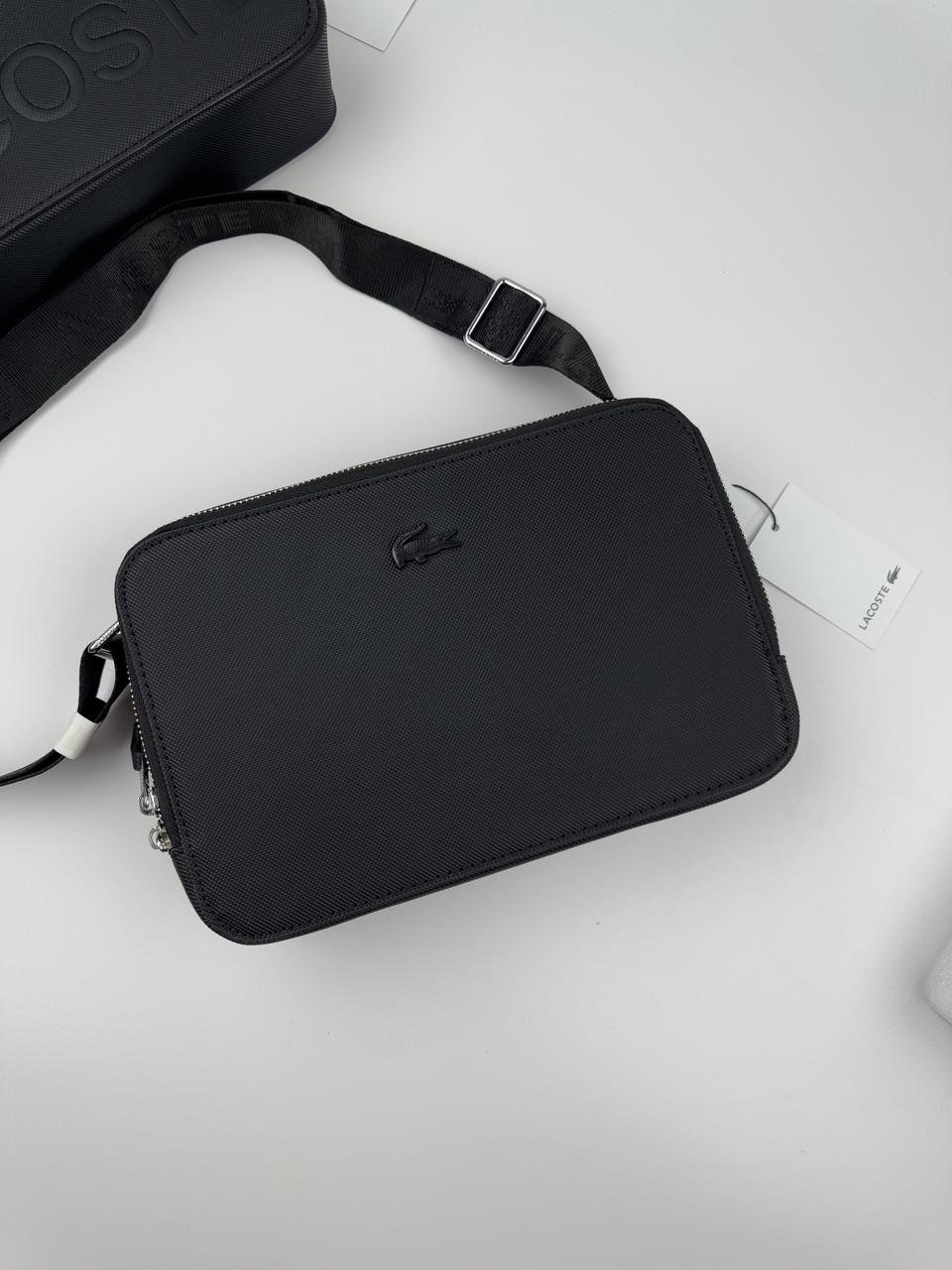 Сумка через плечо Lacoste Черный