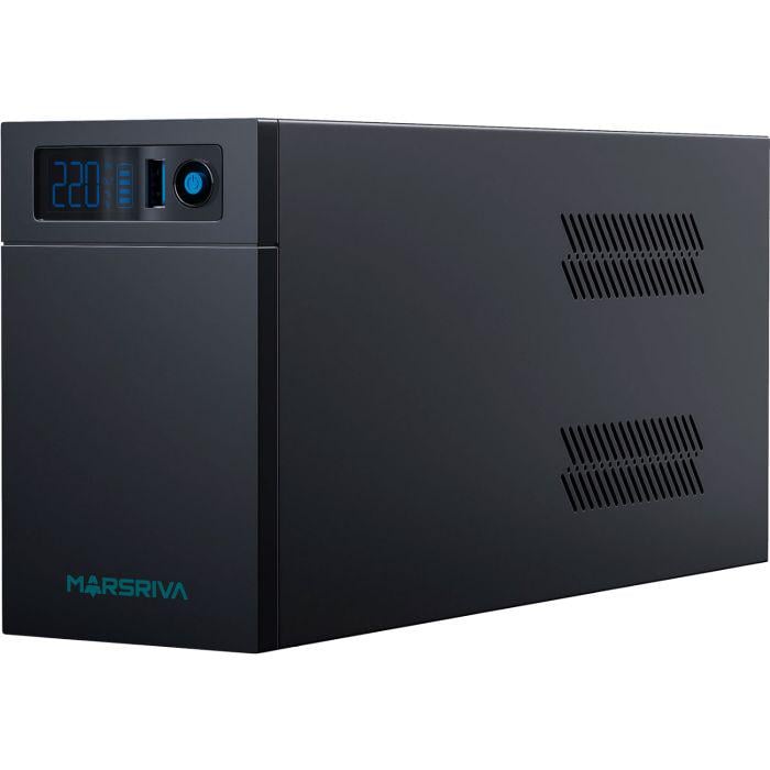 ДБЖ MARSRIVA MR-UF1200L 1200ВА/720 Вт Line-Interactive LED version з літієвою батареєю (MR-UF1200L)