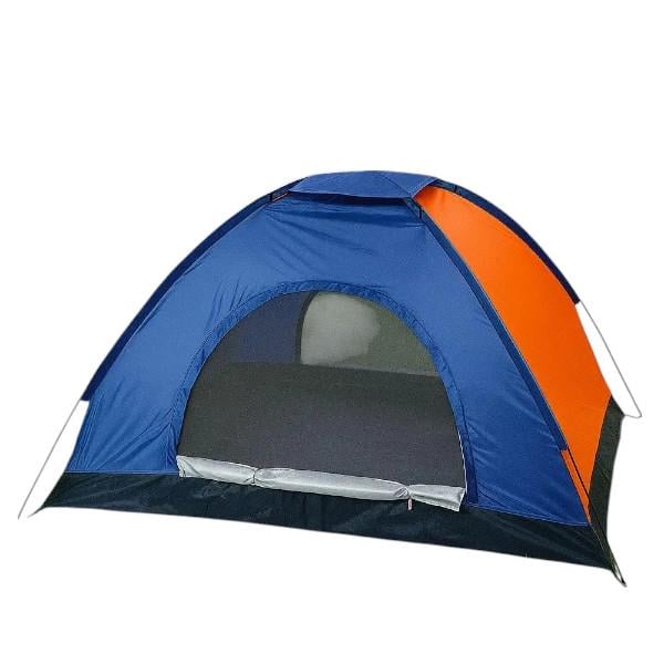 Палатка туристическая одноместная 200х100х110 см Синяя - фото 7 Палатка туристическая одноместная 200х100х110 см Синяя - фото 7