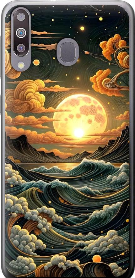 Чохол на Samsung Galaxy M30 Арт хвилі (6332u-1682-42517)