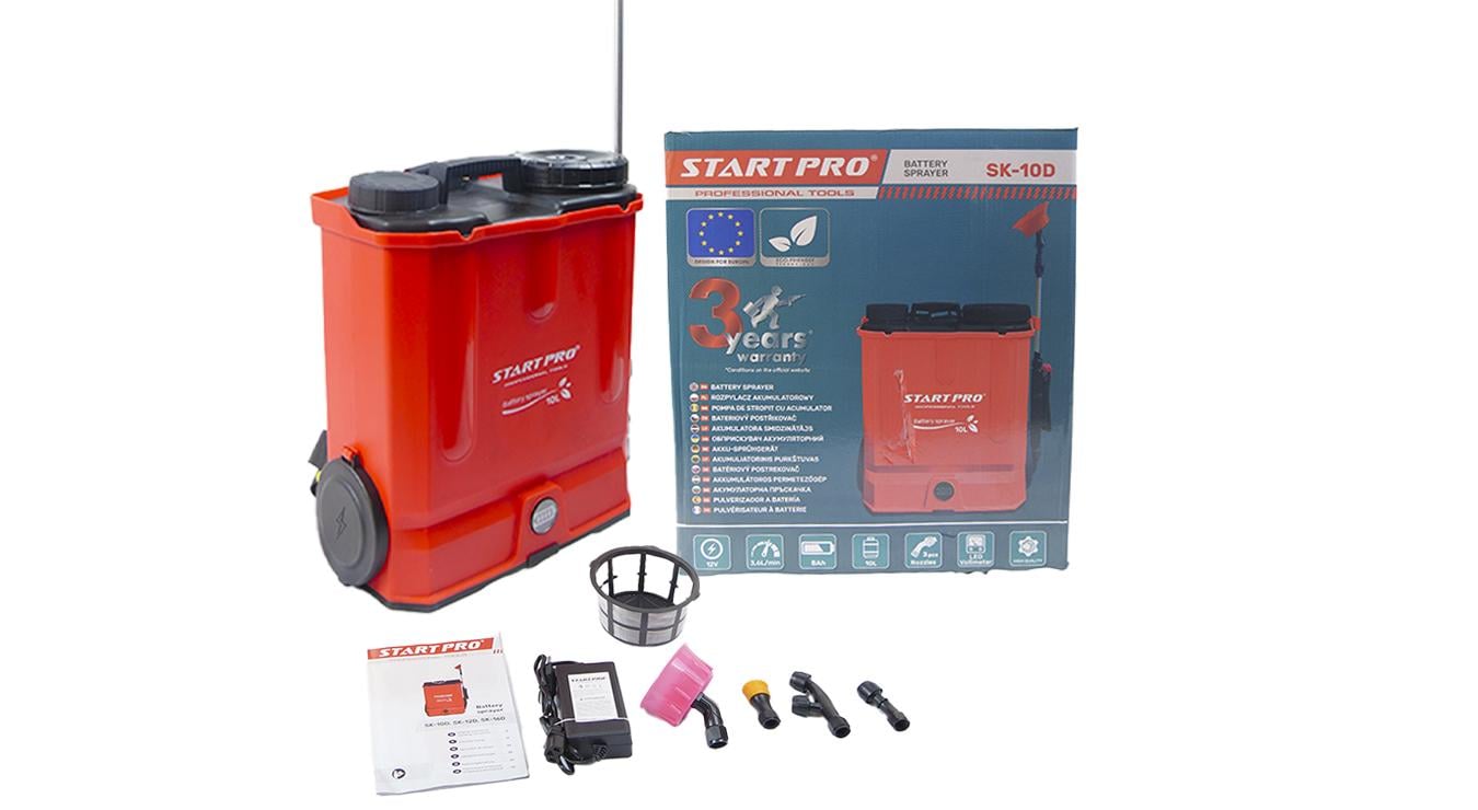 Обприскувач акумуляторний START PRO SK-10D