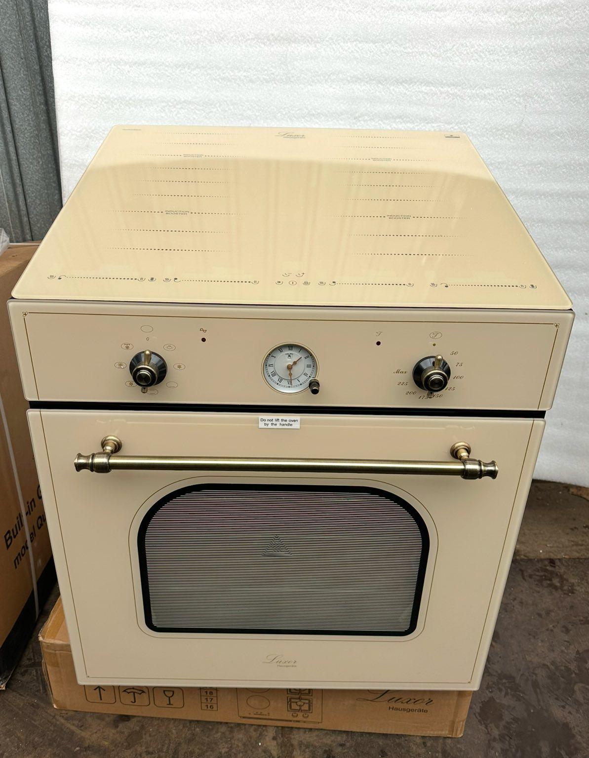 Комплект техніки Luxor духова шафа HB 920 RUSTIK Classico UNIQUE варильна поверхня Solid 622 Individual Konkordanz (26247158) - фото 3