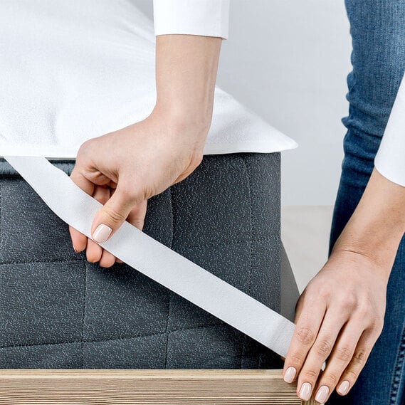 Наматрасник водоотталкивающий 80х190 резинка по углам  (Aqua Stop) Classic Ideia