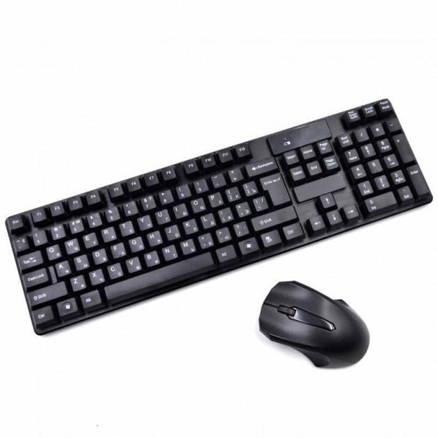 Комплект бездротова комп'ютерна клавіатура та миша WIRELESS TJ-808