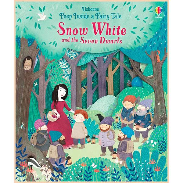 Книга Usborne "Peep Inside a Fairy Tale Snow White and the Seven Dwarfs" Anna Milbourne (ISBN:9781474945646) - фото 1