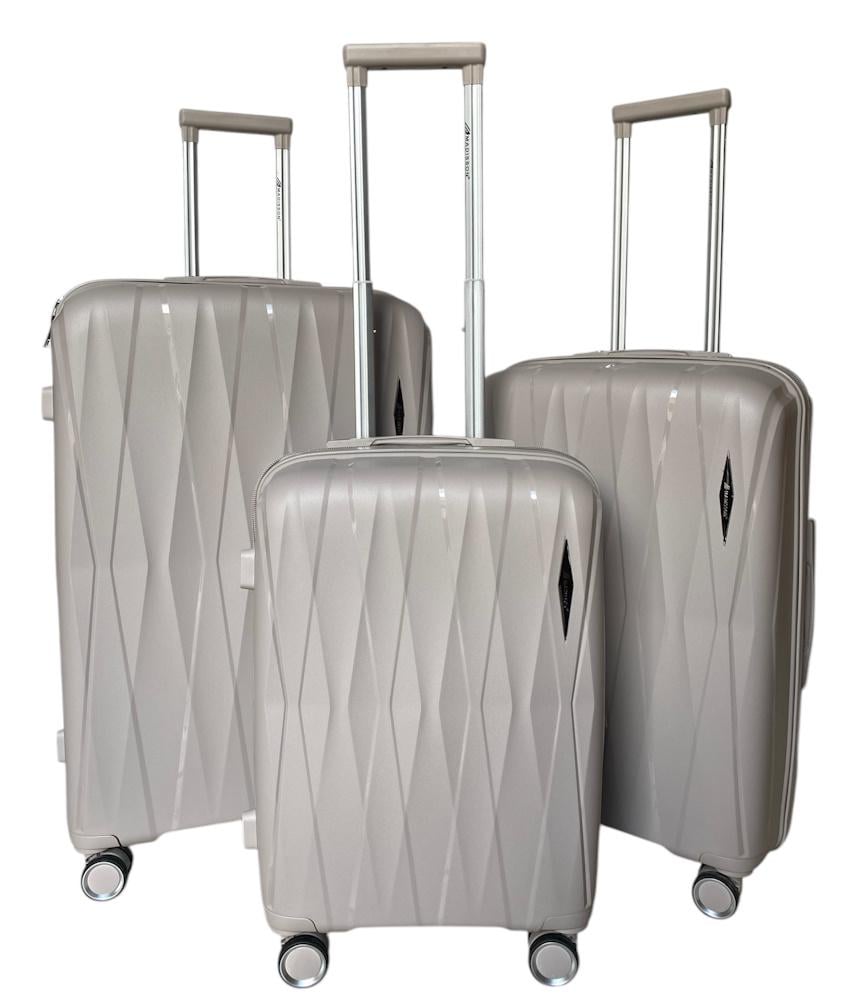 Набір валіз Madisson Snowball 51103 Шампань (31218688)