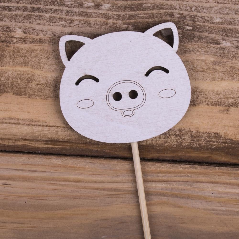 Топпер Свинка с улыбкой (4795-2)