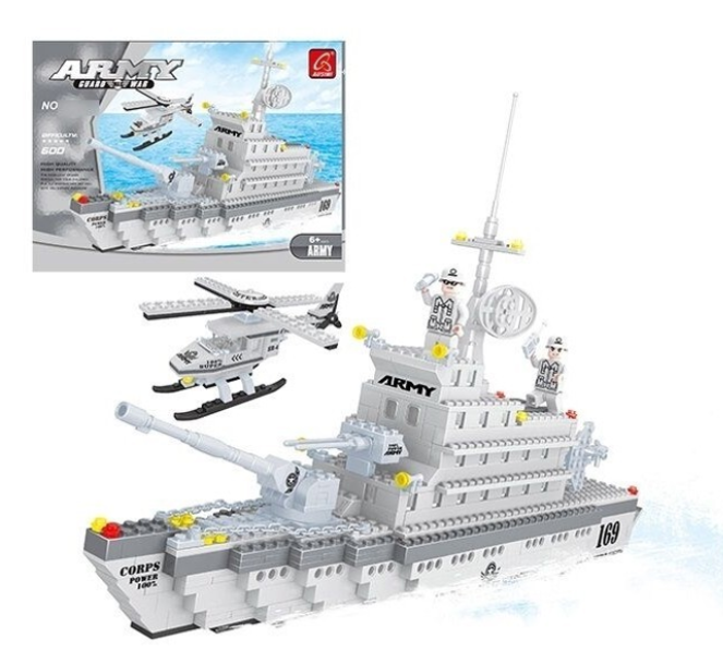 Конструктор Ausini 22802 Морской флот 606 дет. (22802)