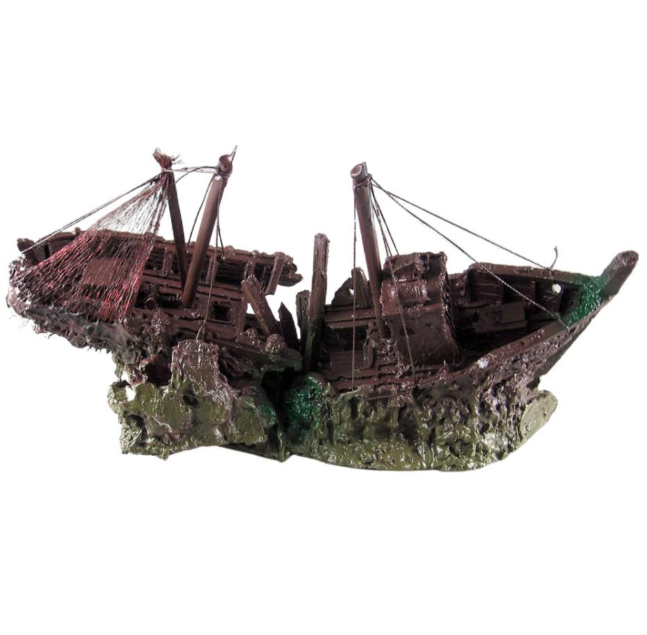 Декорация Tetradon Корабль 41х18х22 см (dt-25316T) Декорация Tetradon Корабль 41х18х22 см (dt-25316T)