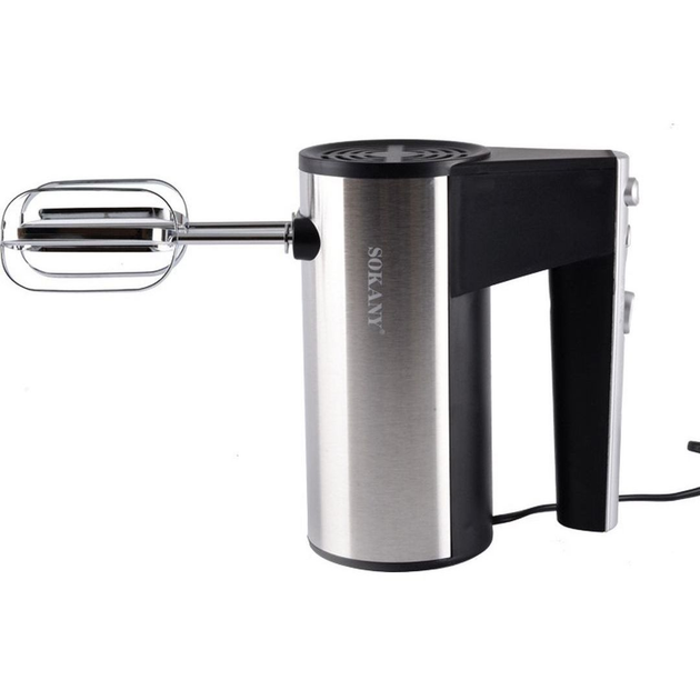 Миксер Sokany CX-6619 на 5 скоростей 300 Вт Миксер Sokany CX-6619 на 5 скоростей 300 Вт