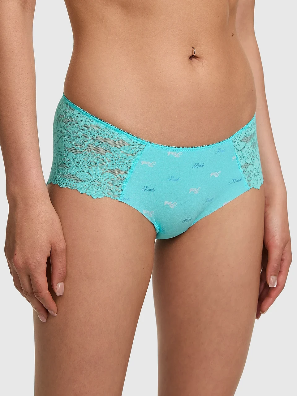 Трусики Victoria's Secret No-Show Hiphugger Panty М Блакитний (27092688) Трусики Victoria's Secret No-Show Hiphugger Panty М Блакитний (27092688)