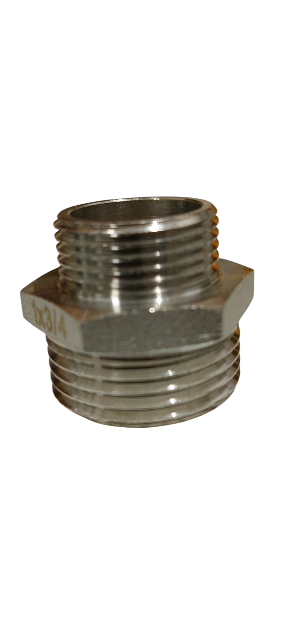 Ніпель редукційний REIGER нікель 1х3/4" (0253)