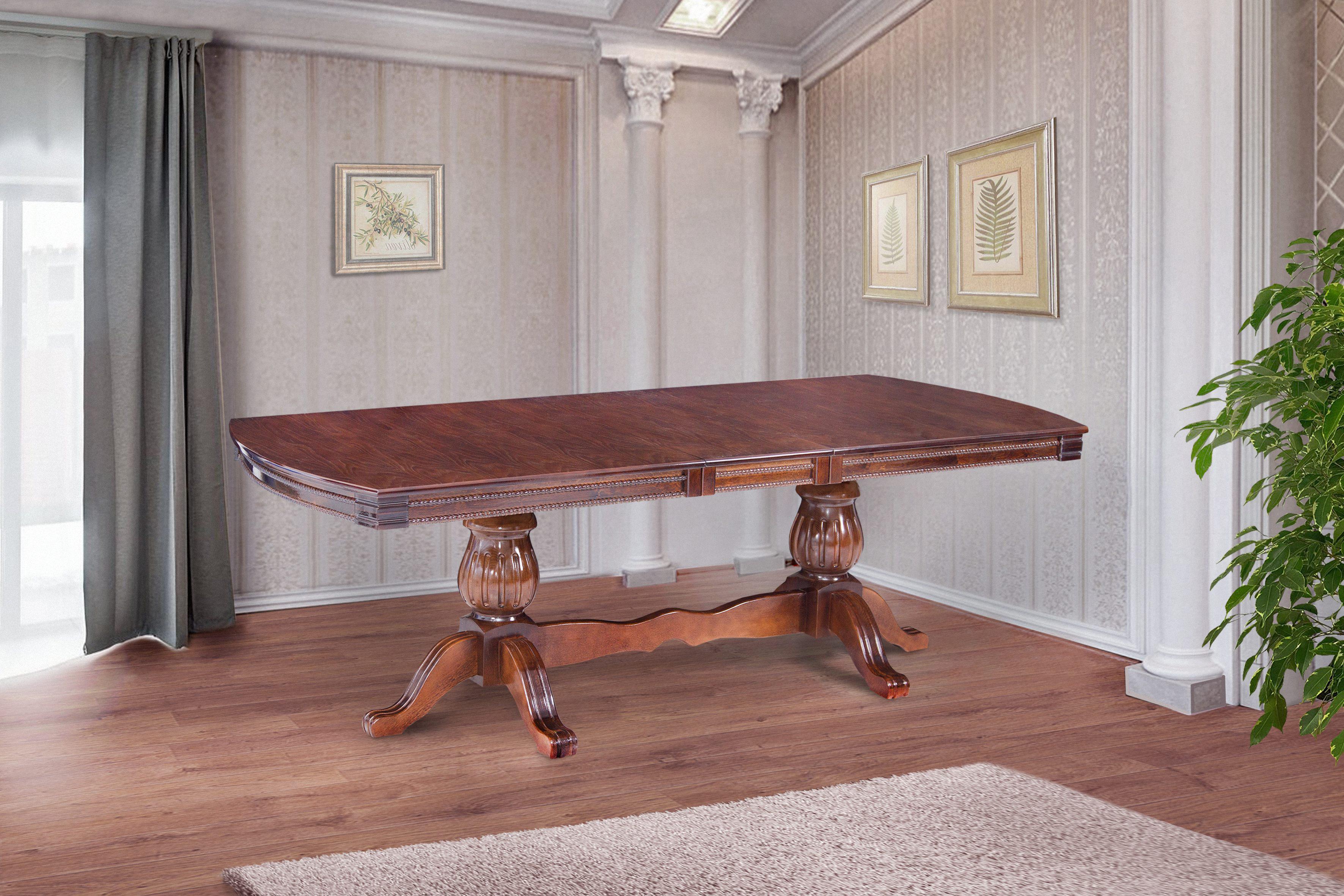 Обеденный стол-трансформер раскладной Comfort Line Цезарь Орех (CSRDN-241) - фото 4 Обеденный стол-трансформер раскладной Comfort Line Цезарь Орех (CSRDN-241) - фото 4