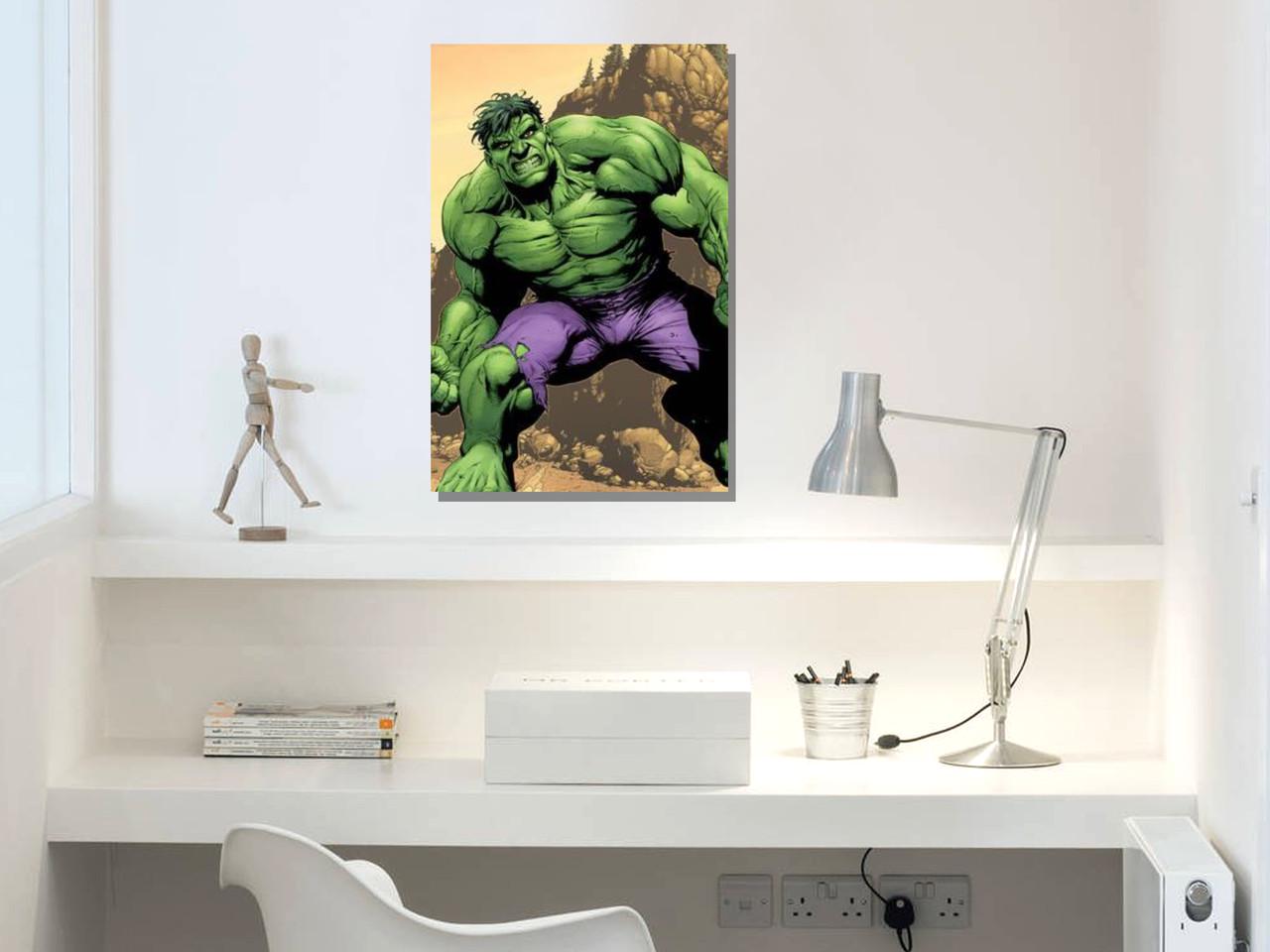 Картина постер Gee! Hulk Халк старая рисовка 40х60 см HK.09.021 - фото 2