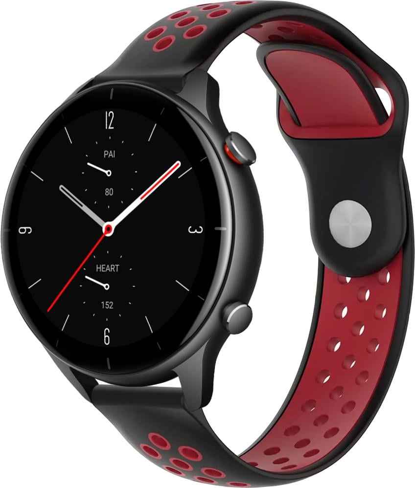 Ремінець Sport для Amazfit GTR 2e 22 мм Black Red (23050-44)