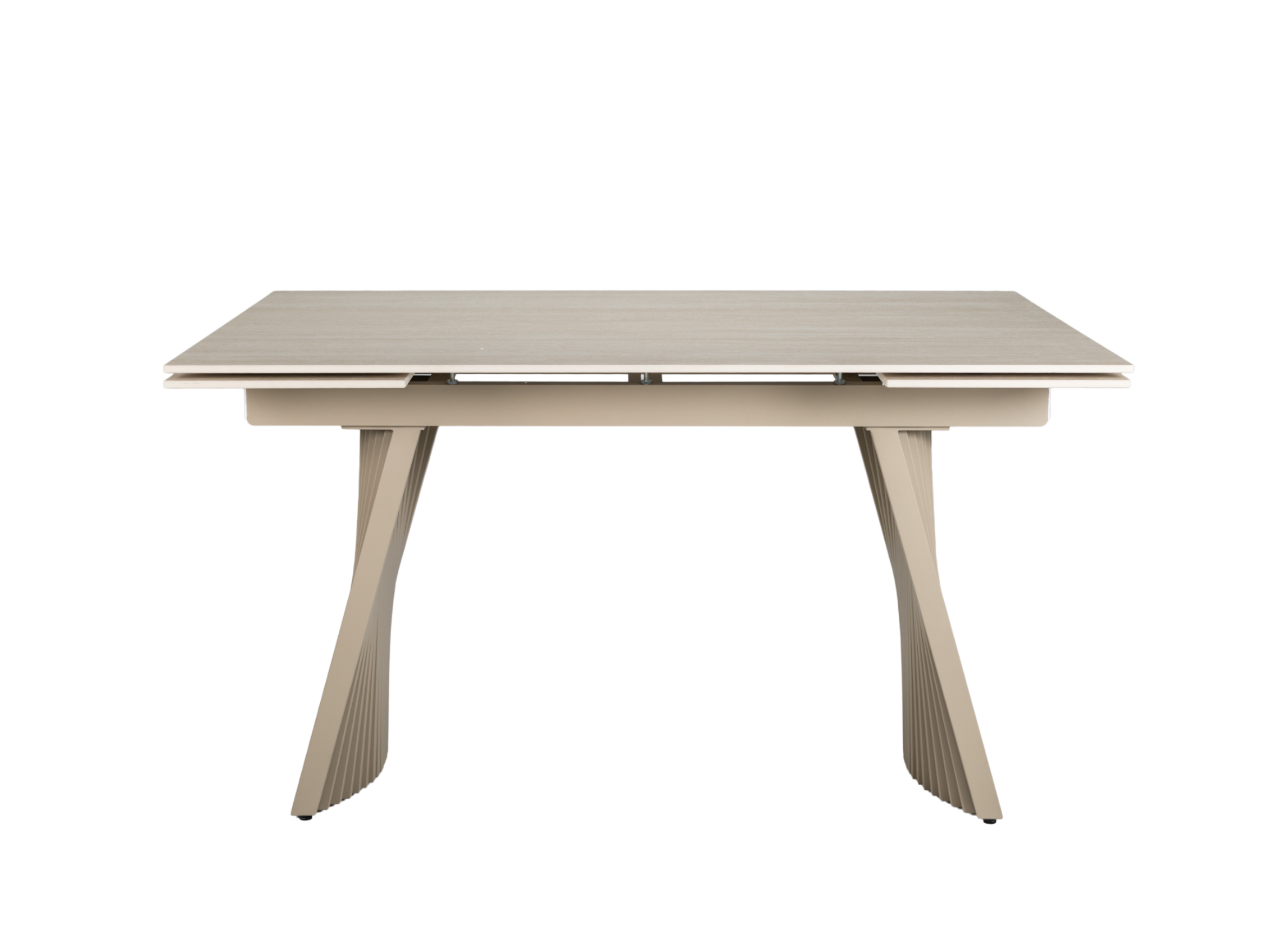 Стіл обідній розсувний Vetro Mebel Олімпія 1400- 2100x900x760 мм Крема марфіль/Бежевий (TМL-985) - фото 3 Стіл обідній розсувний Vetro Mebel Олімпія 1400- 2100x900x760 мм Крема марфіль/Бежевий (TМL-985) - фото 3