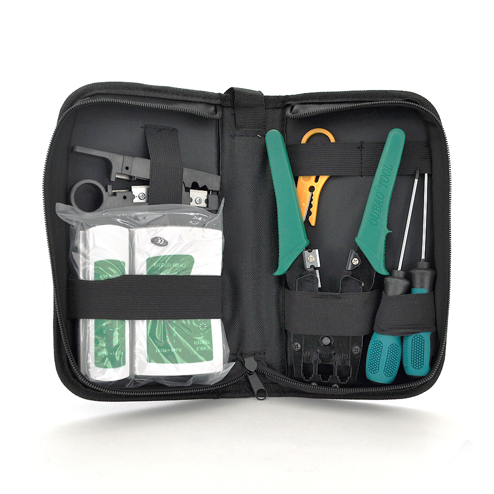 Набор монтажника Merlion B036 HT-315 G501 7в1 тестер/отвертки/стрипер/сумка (YUT_V11773)