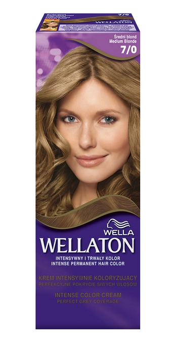 Крем-краска для волос Wellaton интенсивная 7/0 Осенние листья (56858)