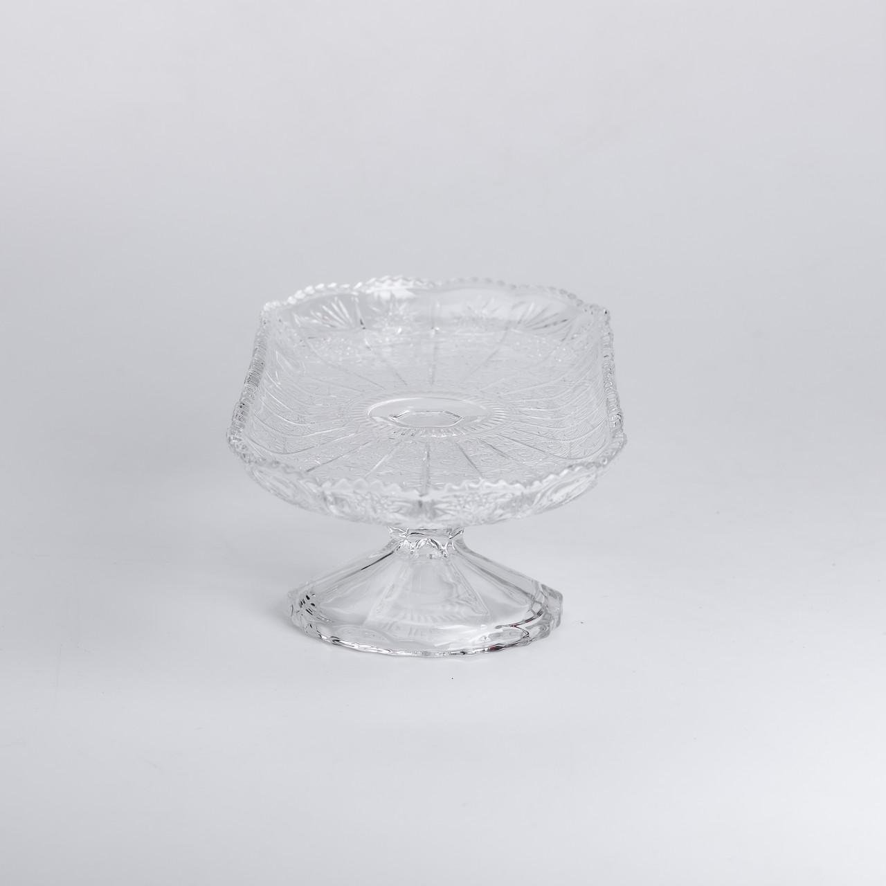 Ваза для фруктов Lirmartur стеклянная 33,5х15х10 см (HP-YH-82) - фото 4 Ваза для фруктов Lirmartur стеклянная 33,5х15х10 см (HP-YH-82) - фото 4