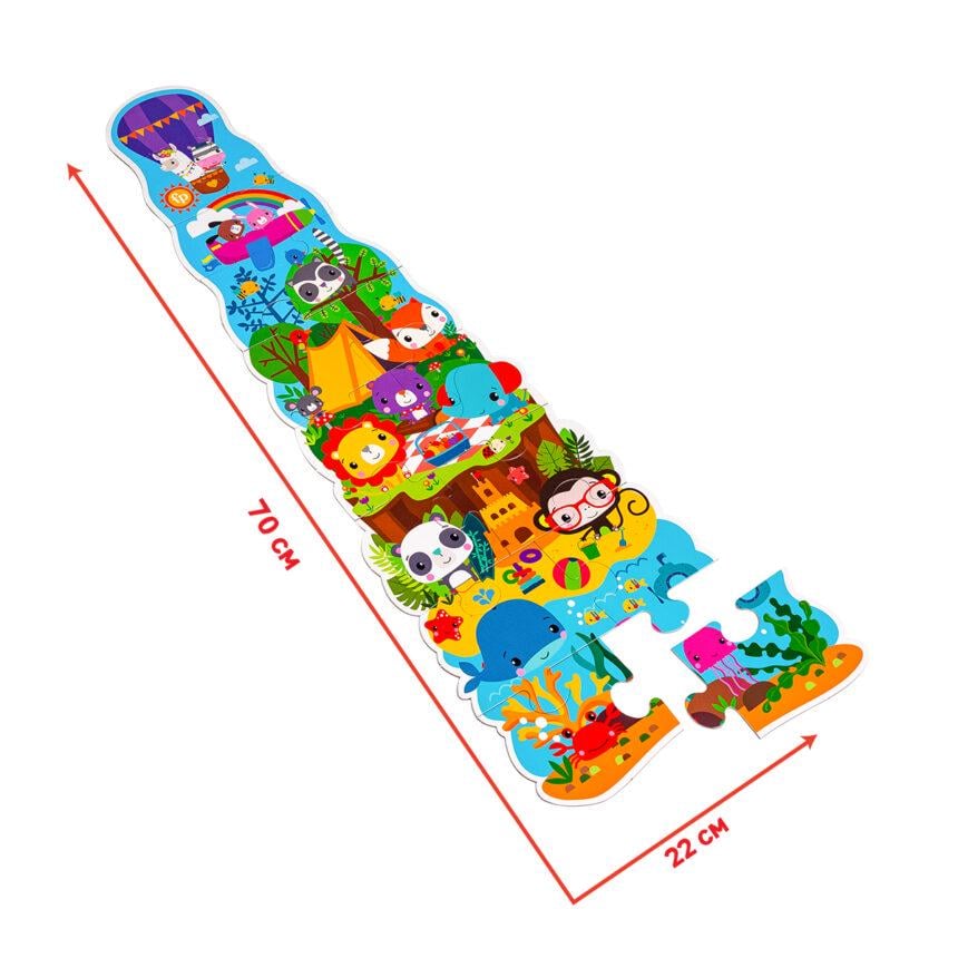 Пазл Maxi Puzzle Vladi Toys Fisher Price Мои Веселые Друзья 15 элементов (111823) - фото 2