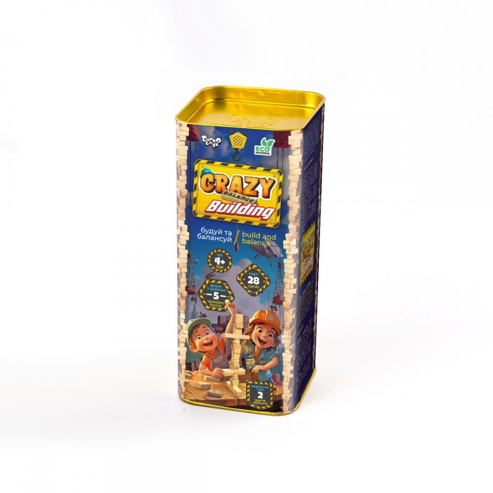 Настольная игра Crazy Balance Building CBB-01 28 карт задач