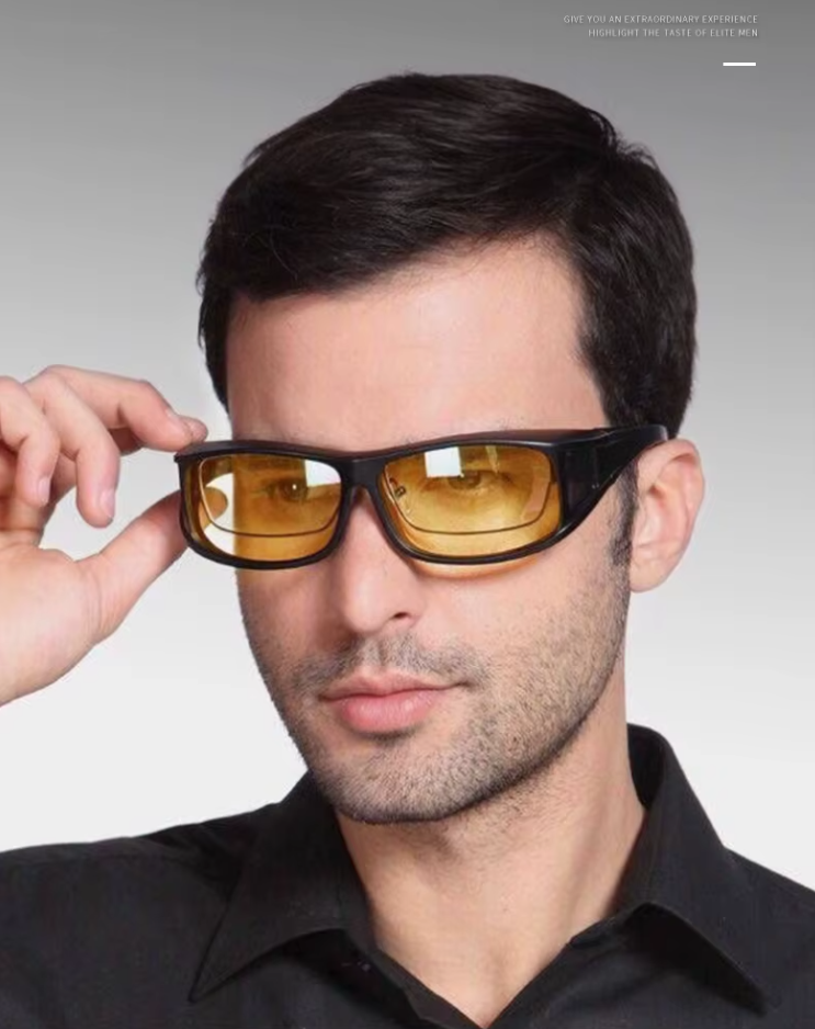 Очки для вождения антиблик Черный - фото 7 Очки для вождения антиблик Черный - фото 7