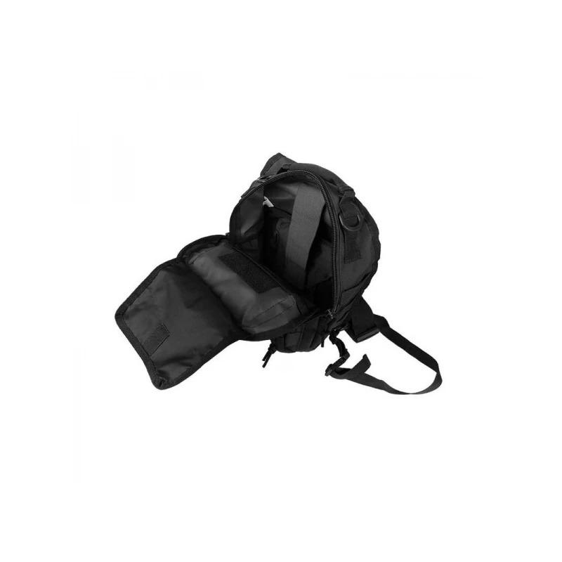 Рюкзак тактический через плечо Mil-tec малый Черный (14059102) - фото 2 Рюкзак тактический через плечо Mil-tec малый Черный (14059102) - фото 2