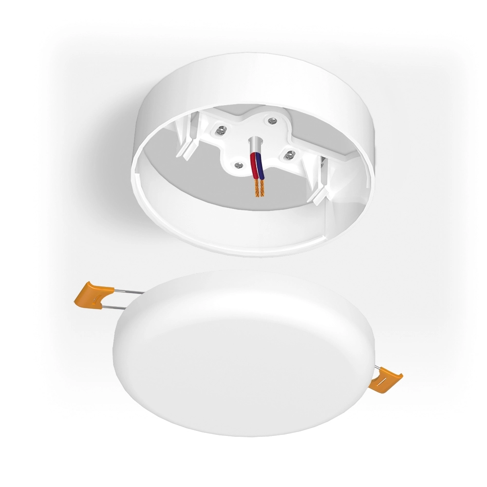 Рамка накладного монтажа безрамного круглого светильника Videx (VL-DLFR-15SF)