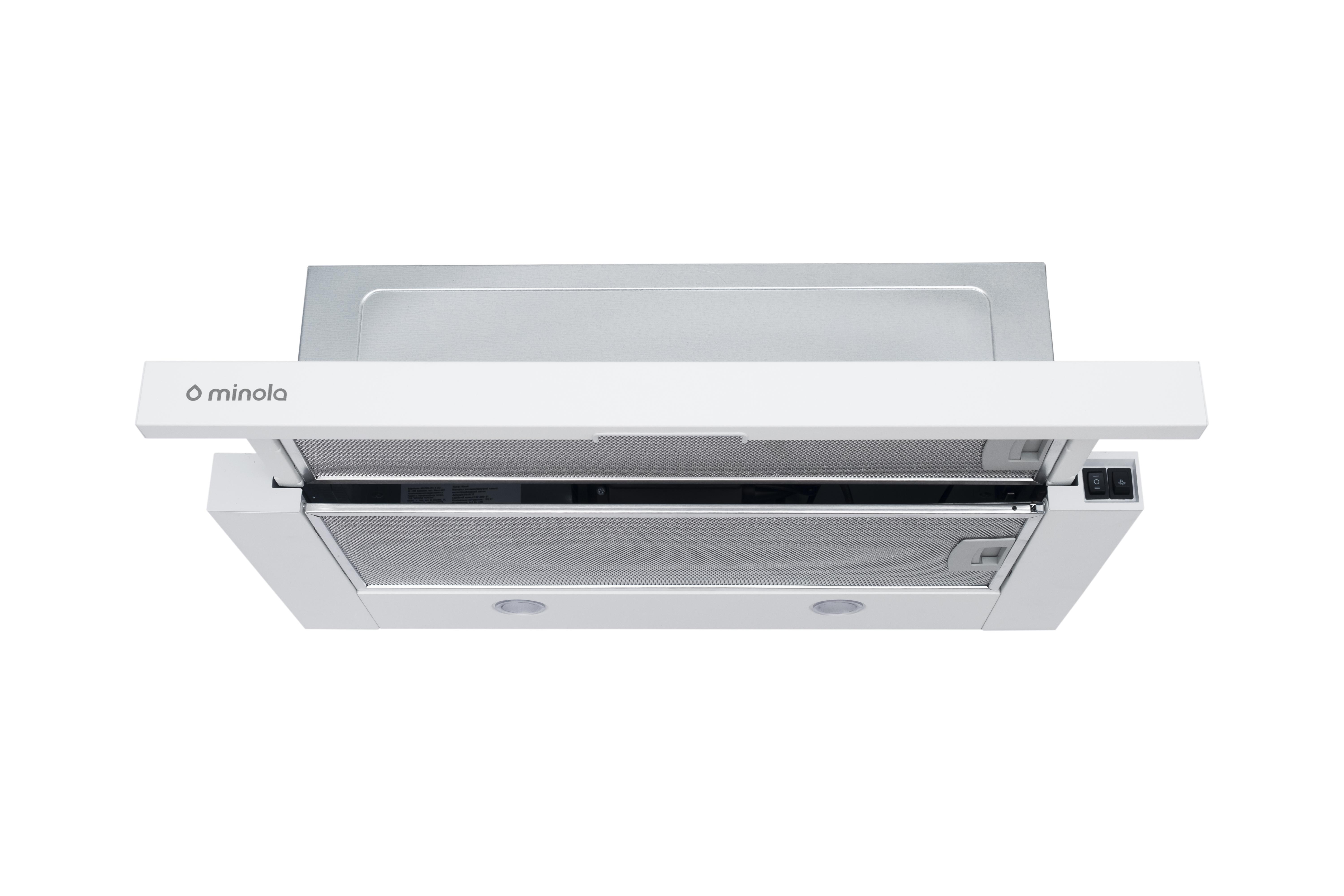 Витяжка телескопічна Minola MTL 6212 WH 700 LED (1875)