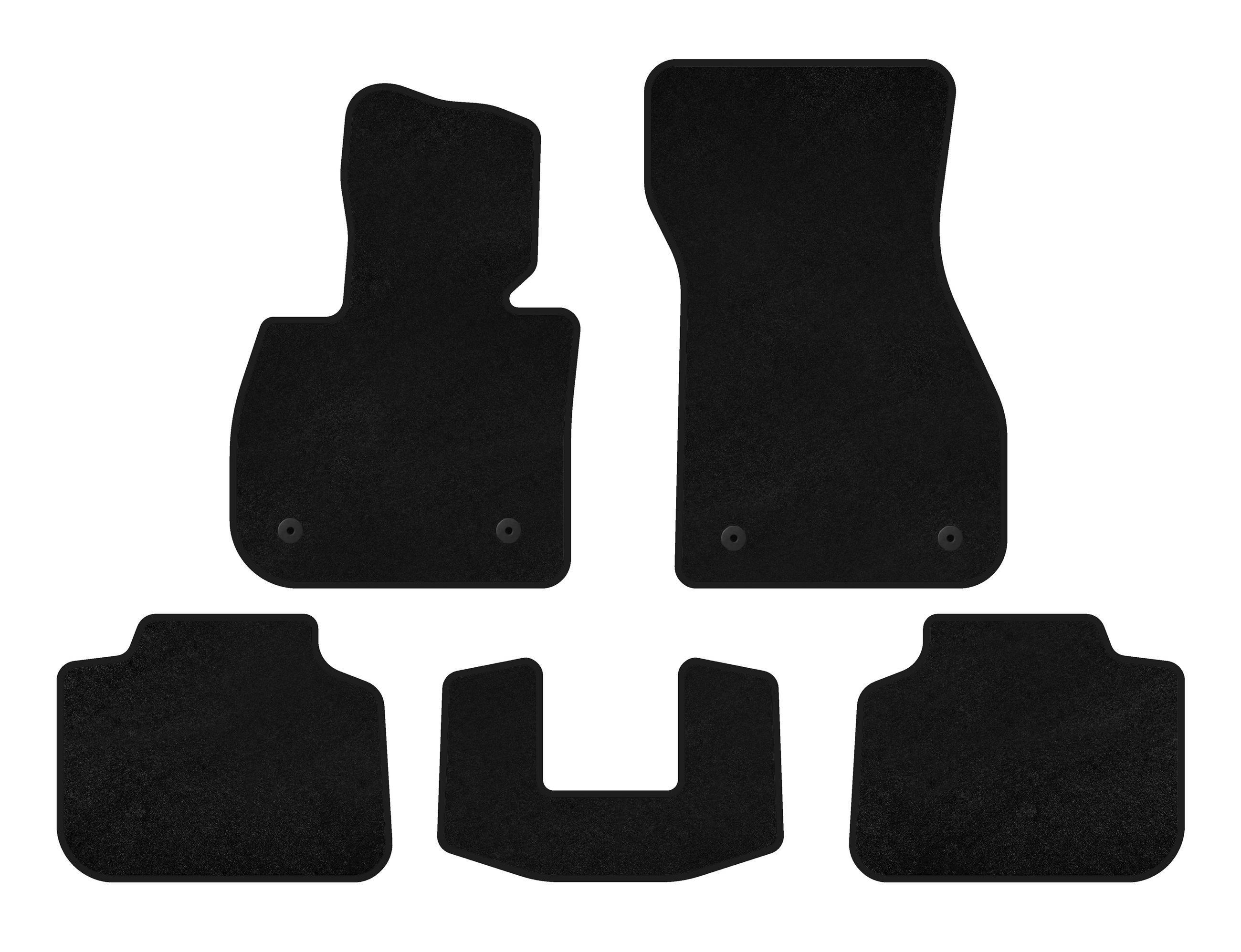 Коврики текстильные Digital Designs Classic для BMW X1 F-48 2015-2022 гг. ткань Черный (135747)