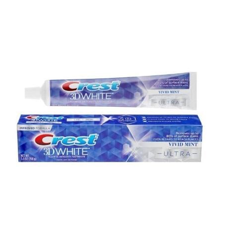 Зубная паста Crest 3D White Ultra Vivid Mint 158 г (037000598541)