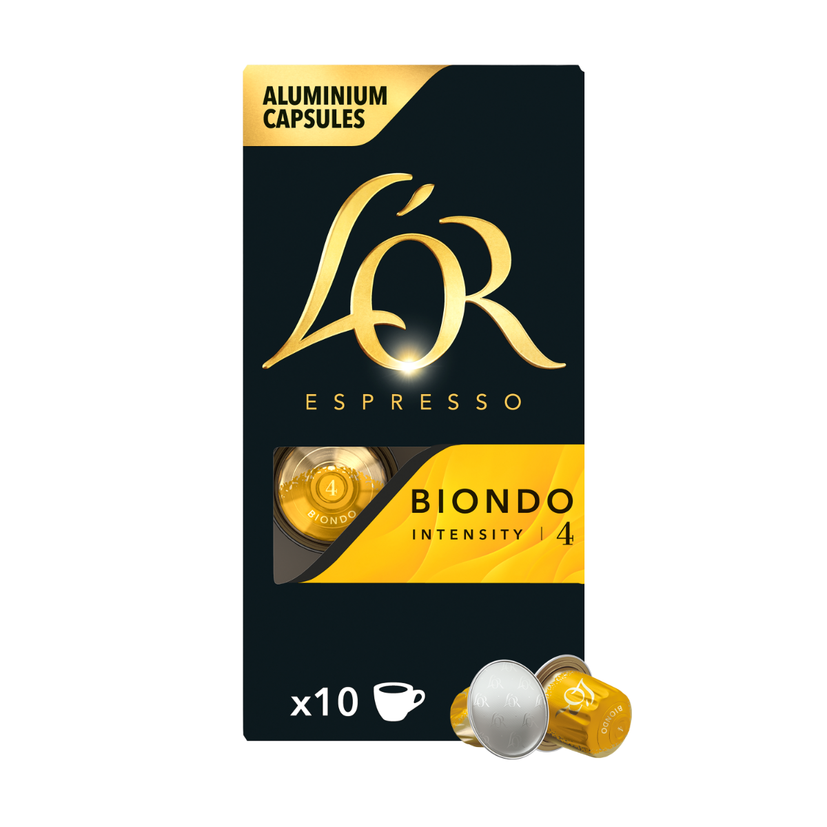 Кофе в капсулах Nespresso L'OR Espresso Biondo 10 шт. (j200308)