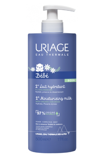 Молочко увлажняющее для детской кожи Uriage BEBE 1er Lait Hydratant Moisturizing Milk 500 мл (2798167439)