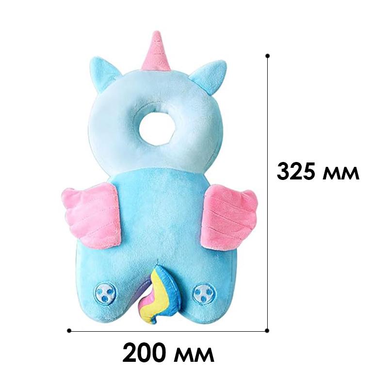 Подушка-рюкзак дитяча захисна Tochang Єдиноріг (74108) - фото 9