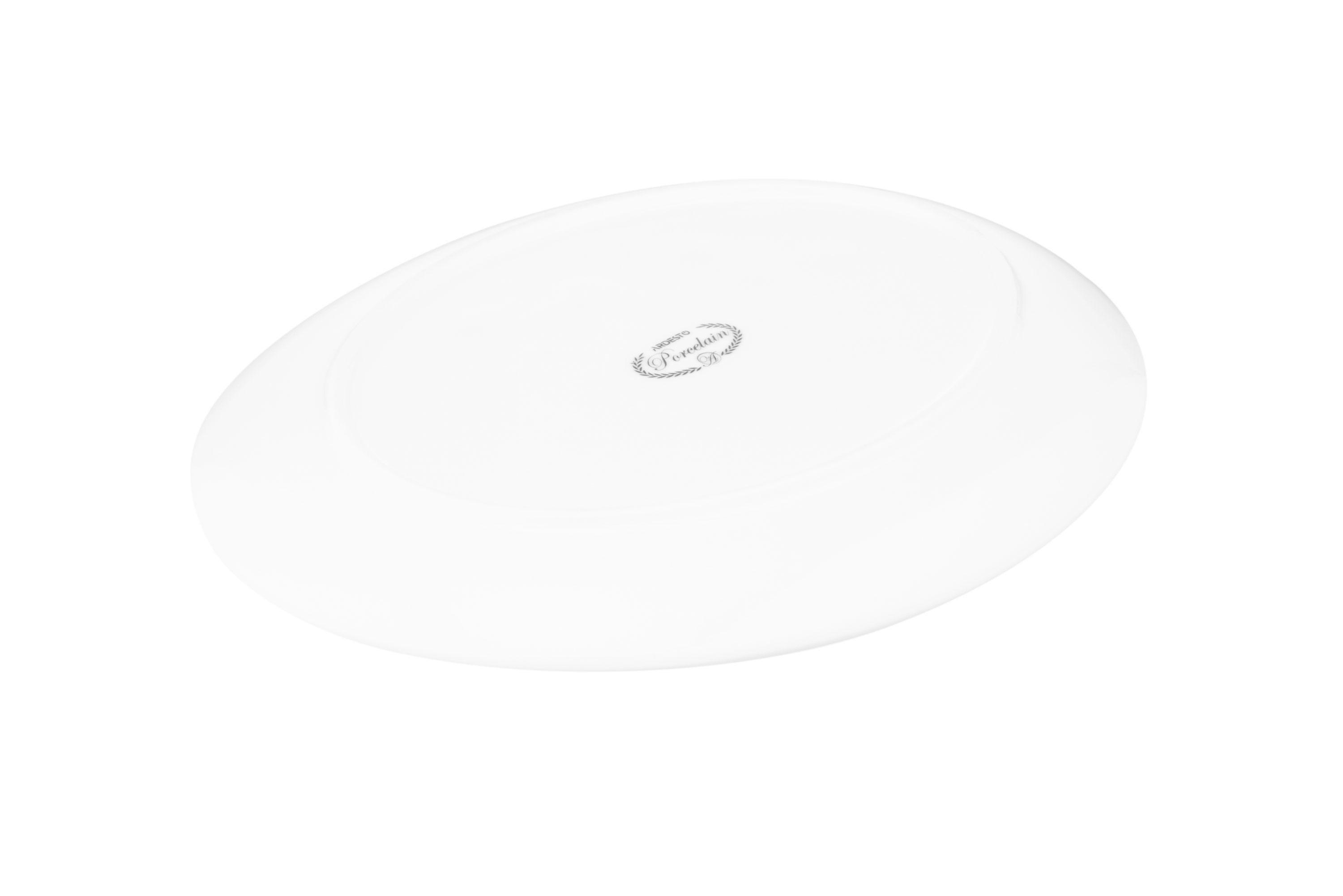 Блюдо овальне Ardesto порцеляна 20,5х16 см (ERC-AR3725) - фото 2