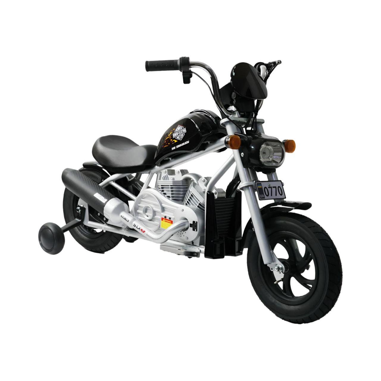Дитячий електричний мотоцикл Corso H-59720 Чорний