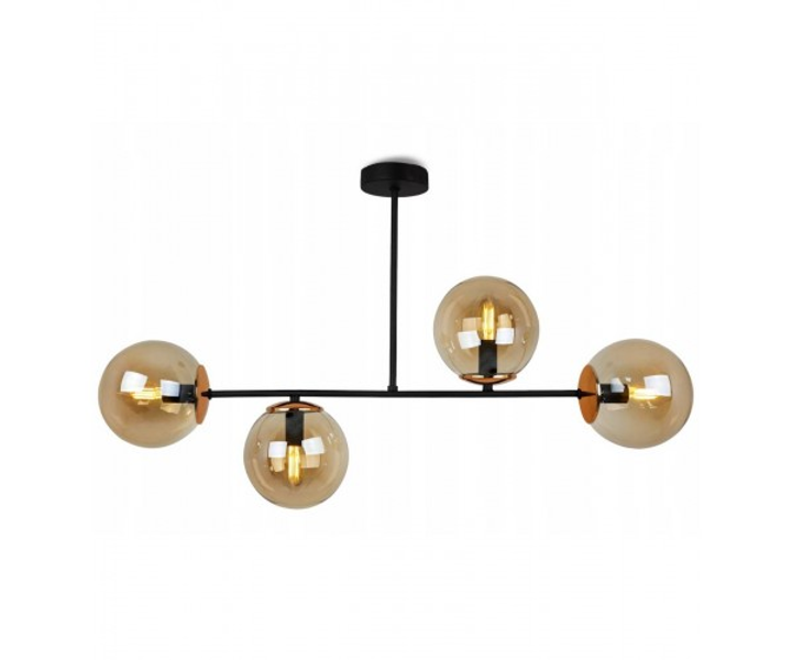 Подвесной светильник Tuluza 4 D15 G9 Сopper/Honey (PL-0002800 M/HONEY Сopper) - фото 1