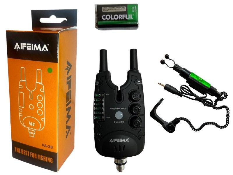 Набор сигнализаторов поклевки Afeima FA-28 антивор и 4 свингера на цепочке (1976420945) - фото 8 Набор сигнализаторов поклевки Afeima FA-28 антивор и 4 свингера на цепочке (1976420945) - фото 8