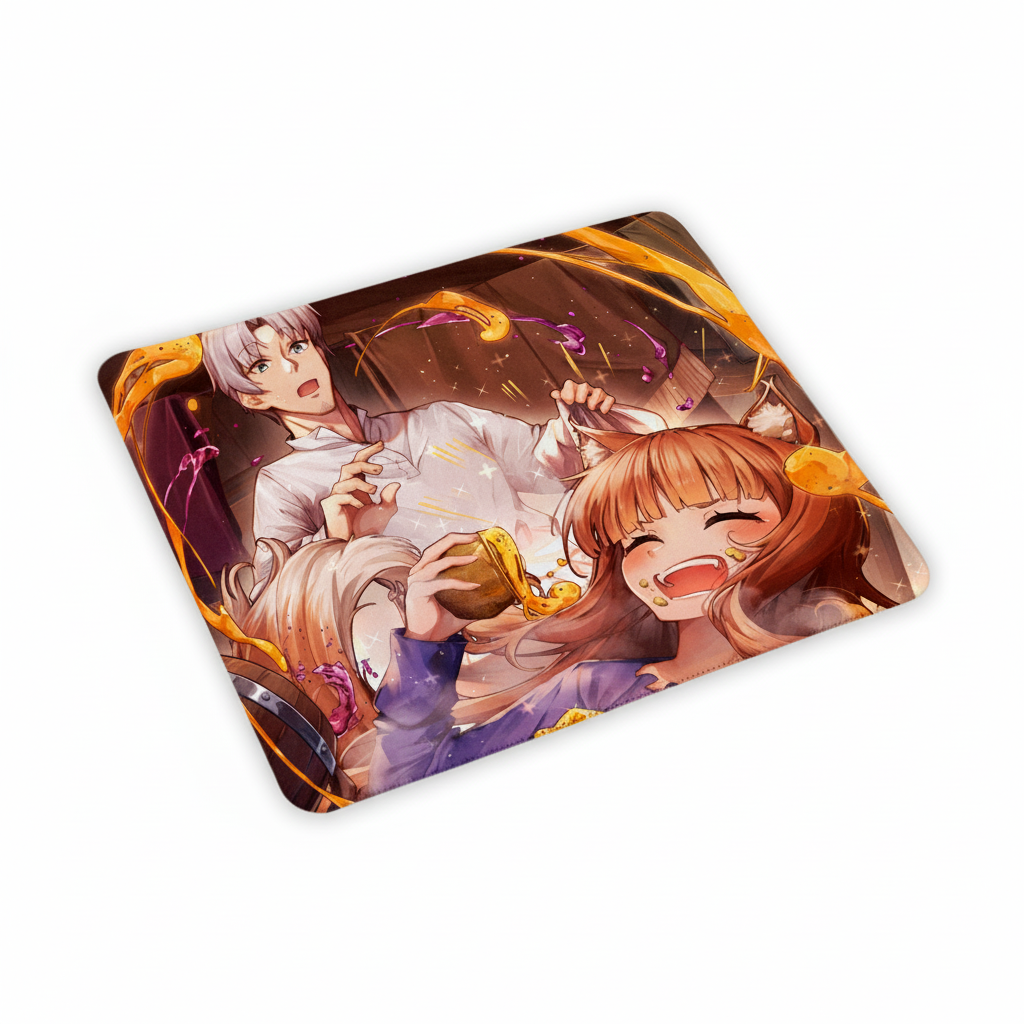Коврик для мышки Волчица и пряности Ookami to Koushinryou 24х20 см (9731536-04-999)
