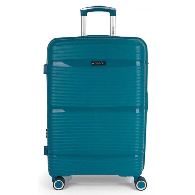 Чемодан на 4-х колесах Gabol Akane M 81 л Turquoise (930294)