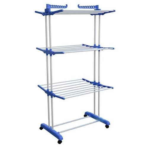 Сушилка для белья Garment Rack With Wheels Синий - фото 1