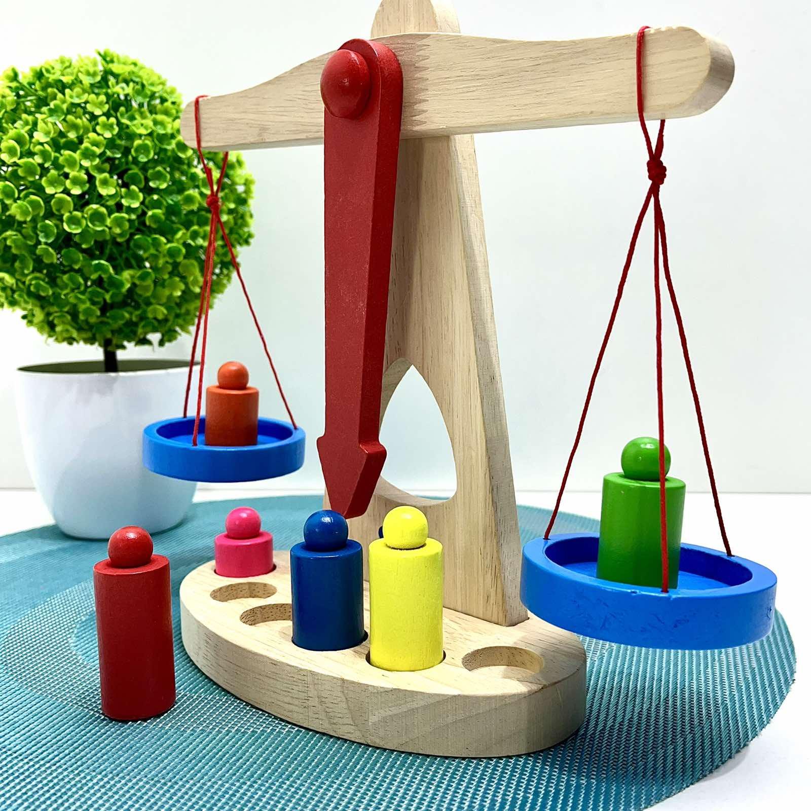 Деревянная игрушка Limo Toy Весы (MD 0920)