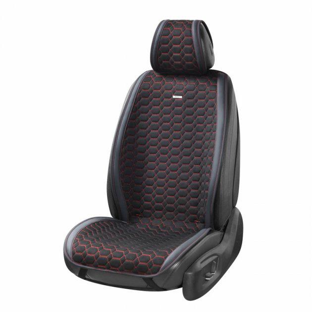 Комплект накидок для сидінь Beltex Monte Carlo Black/Red (BX81110)