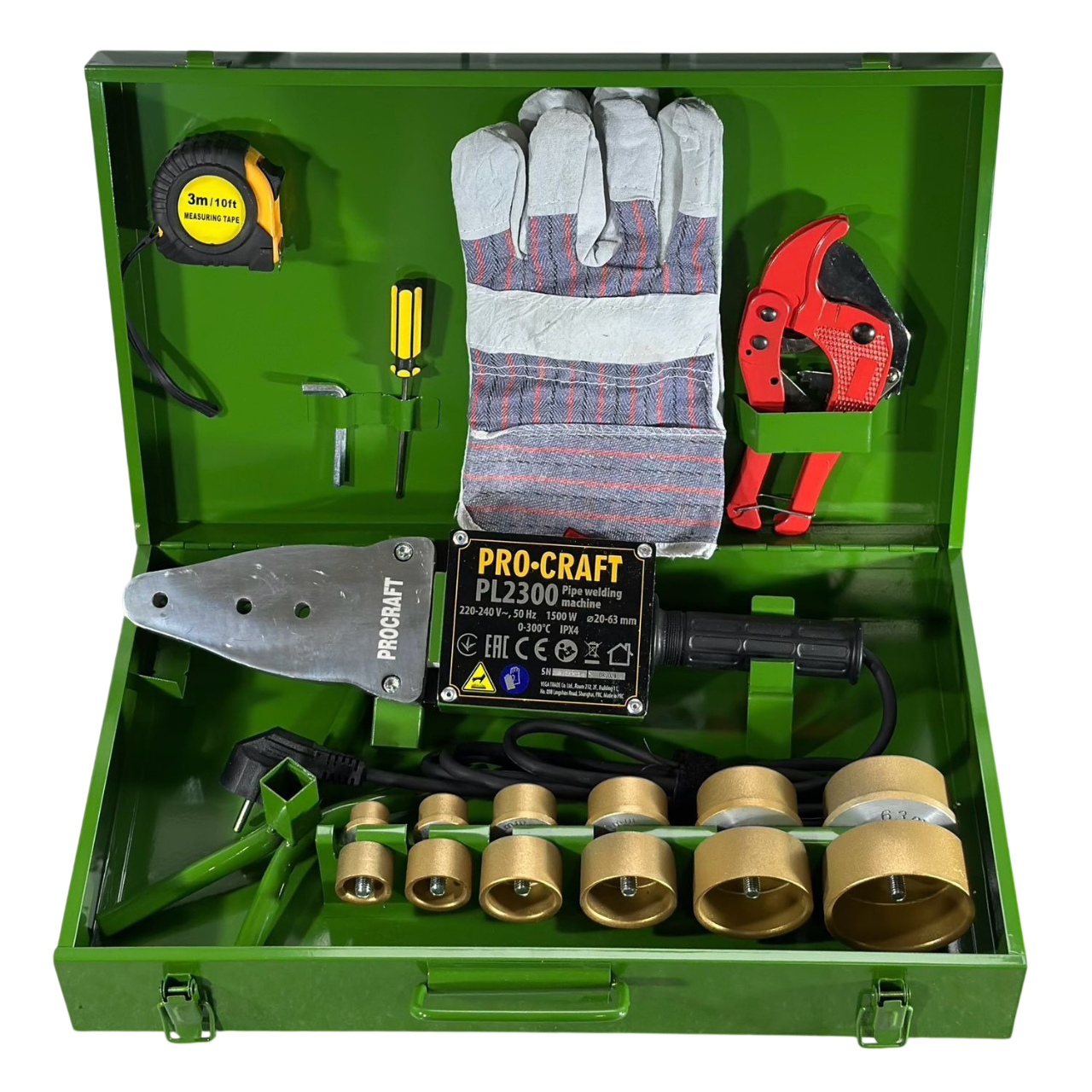 Паяльник для пластиковых труб ProCraft PL2300 (023001)