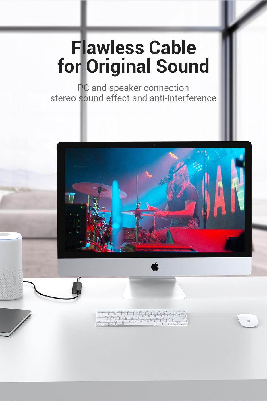 USB-хаб Vention зі звуковою картою USB-3x USB 3.0/2x 3,5 мм minijack/micro-USB додаткове живленя 5 Гбіт/с USB-A 1 м Чорний (CHIBF) - фото 5 USB-хаб Vention зі звуковою картою USB-3x USB 3.0/2x 3,5 мм minijack/micro-USB додаткове живленя 5 Гбіт/с USB-A 1 м Чорний (CHIBF) - фото 5